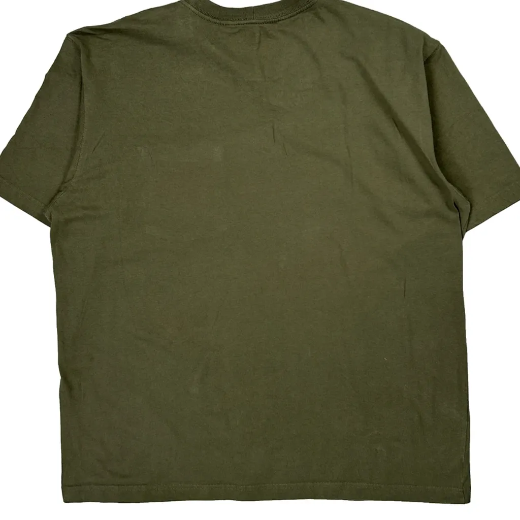 Carhartt T-Shirt - Large Green Cotton - Image 7