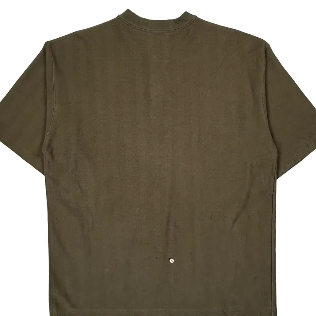 Carhartt T-Shirt - Large Green Cotton - Image 8
