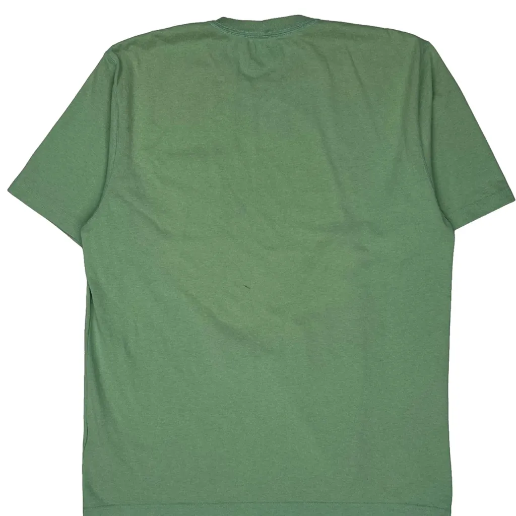 Carhartt T-Shirt - Large Green Cotton - Image 7