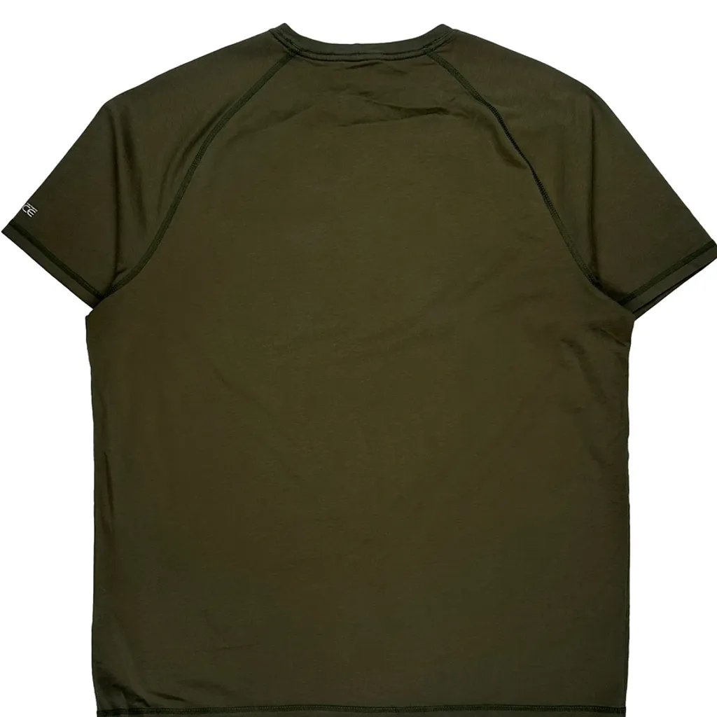 Carhartt T-Shirt - Large Green Cotton - Image 6