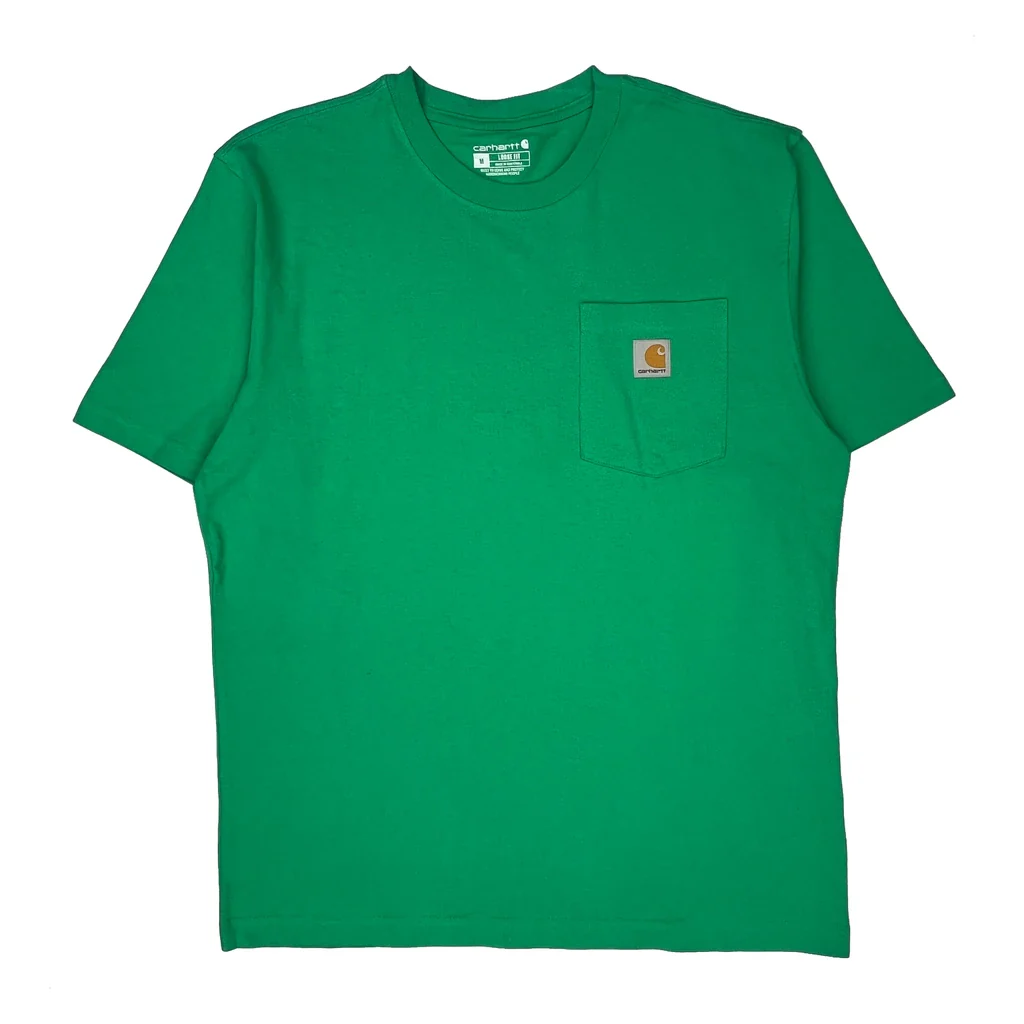 Carhartt T-Shirt - Medium Green Cotton