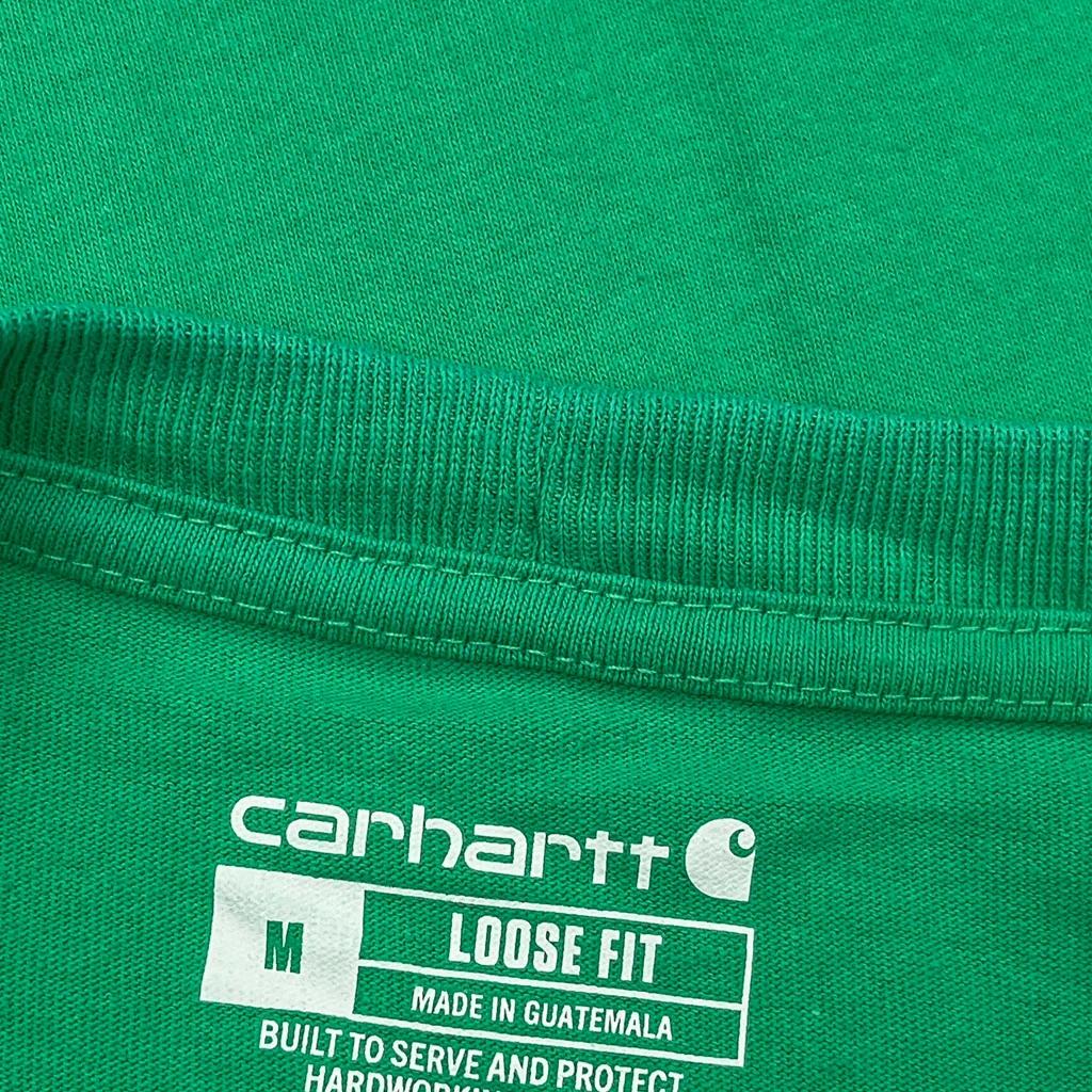 Carhartt T-Shirt - Medium Green Cotton - Image 3