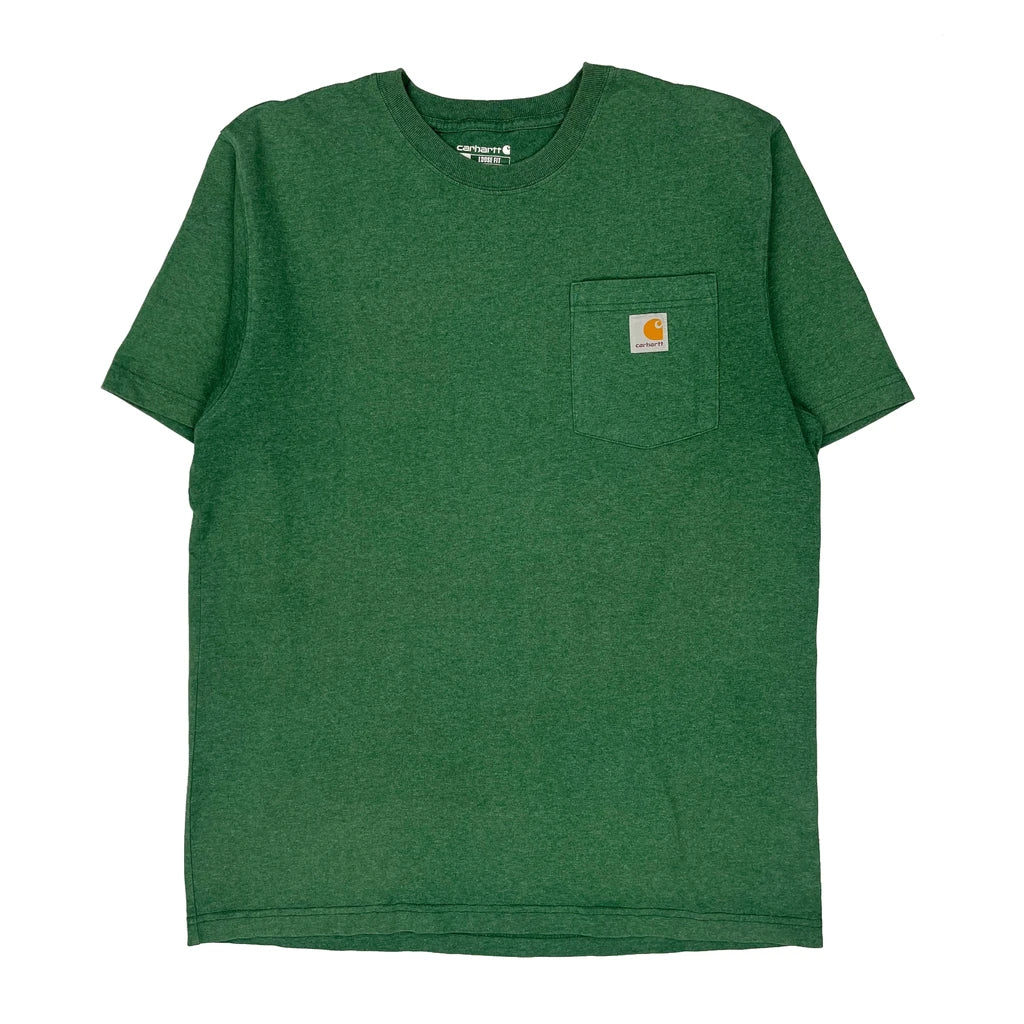 Carhartt T-Shirt - Medium Green Cotton