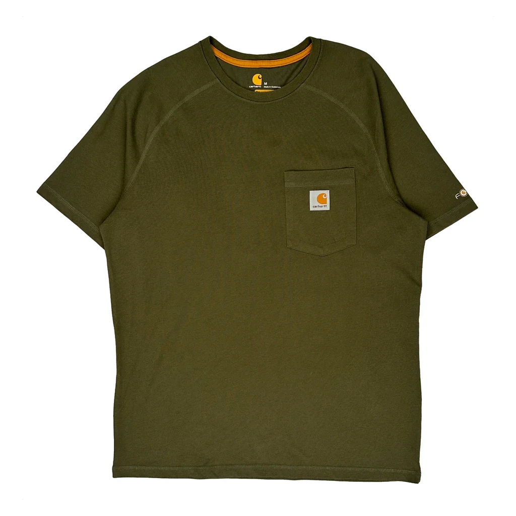 Carhartt T-Shirt - Medium Green Cotton