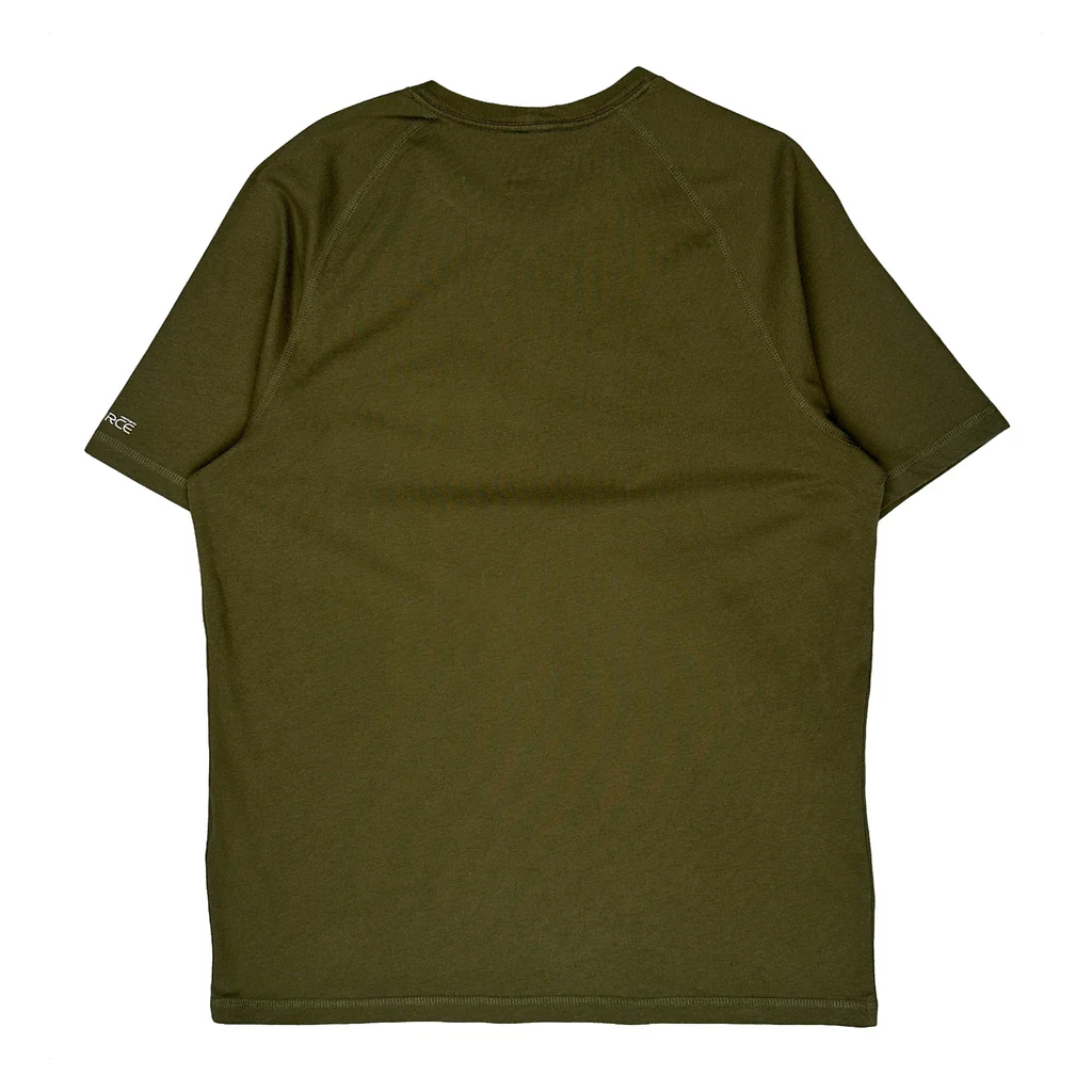 Carhartt T-Shirt - Medium Green Cotton - Image 2
