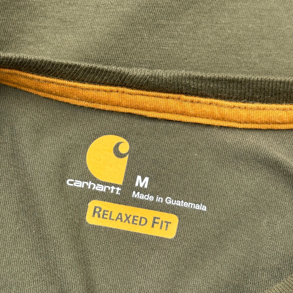 Carhartt T-Shirt - Medium Green Cotton - Image 3