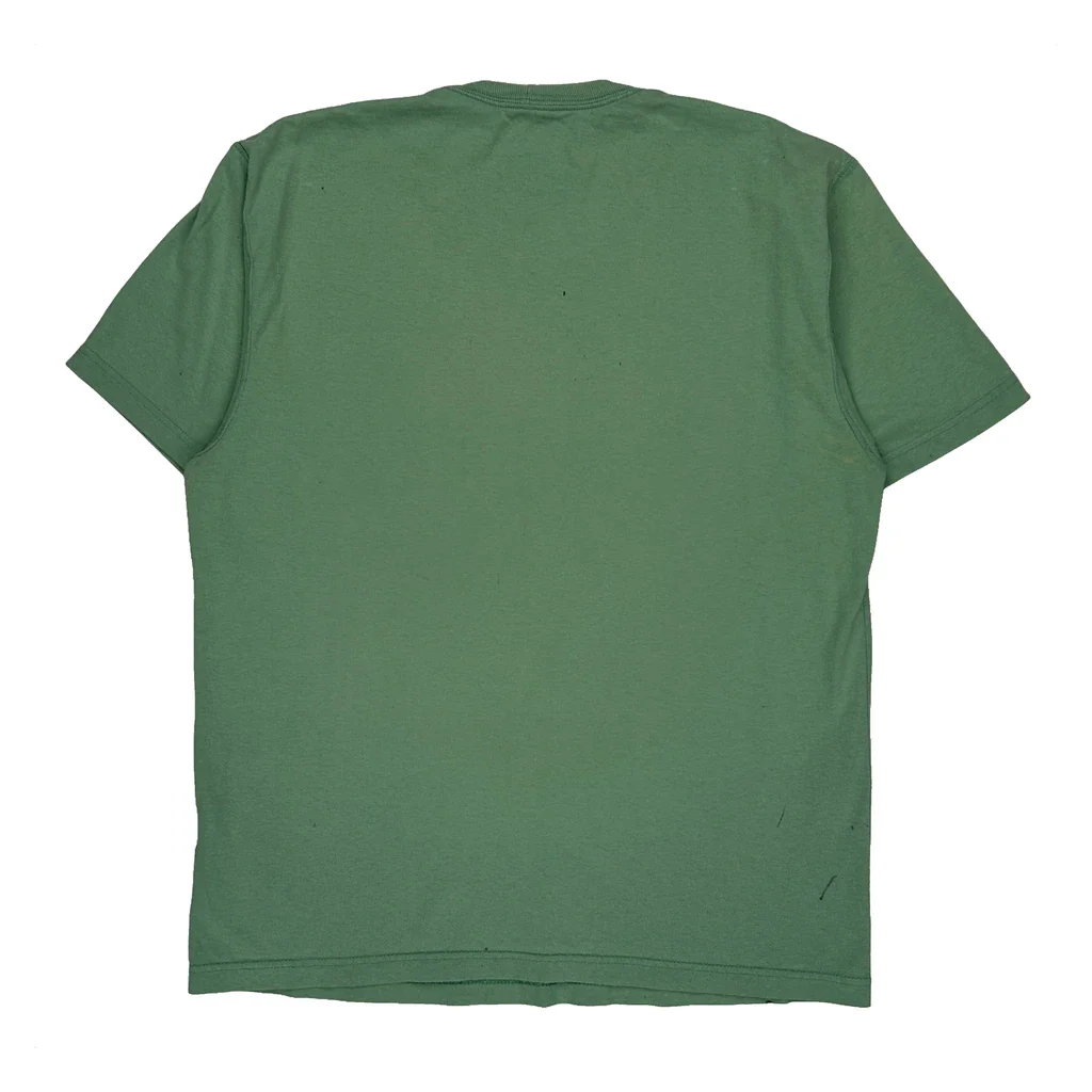 Carhartt T-Shirt - Medium Green Cotton - Image 2