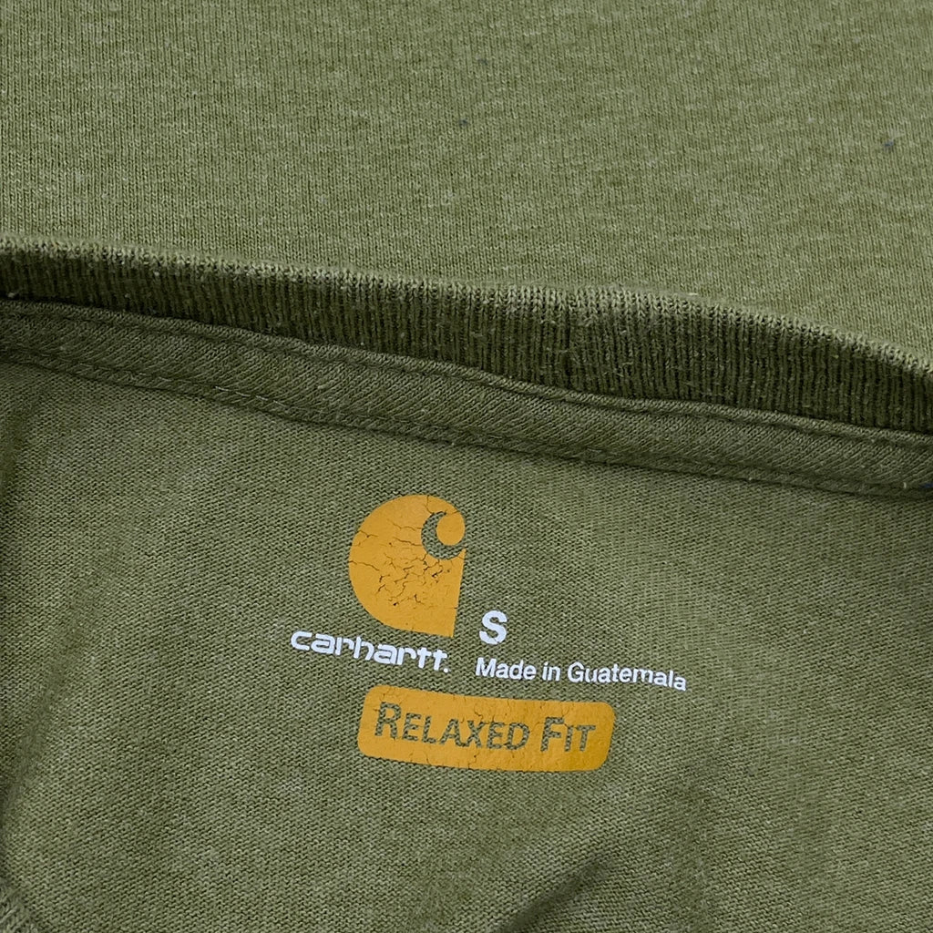 Carhartt T-Shirt - Small Green Cotton - Image 3