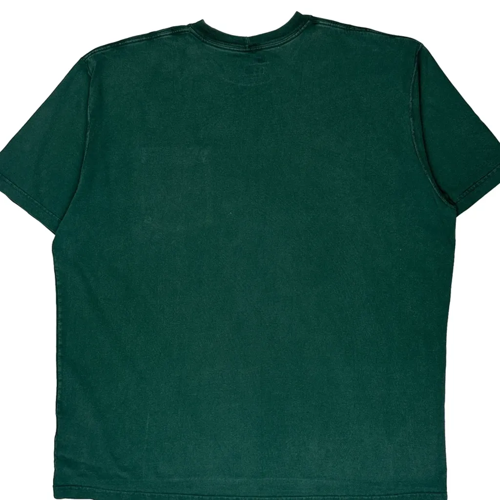 Carhartt T-Shirt - 2XL Green Cotton - Image 7