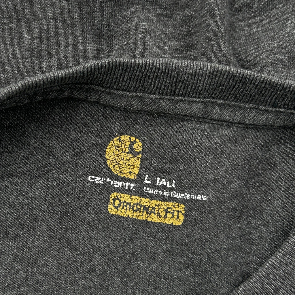 Carhartt T-Shirt - Large Grey Cotton - Image 3