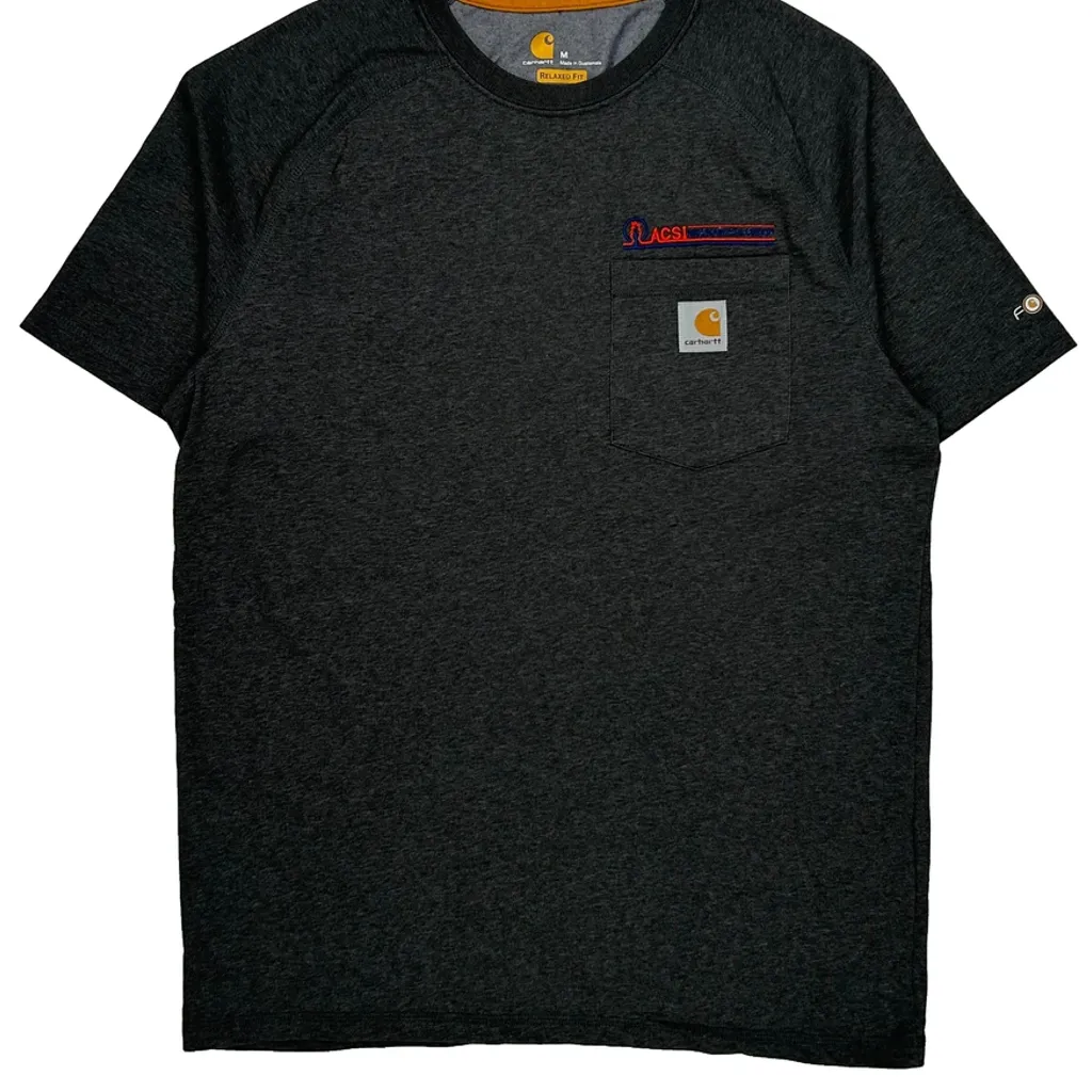 Carhartt T-Shirt - Medium Grey Cotton - Image 5