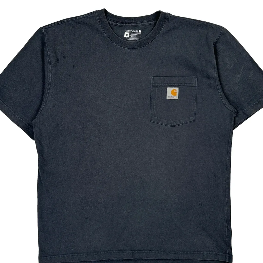 Carhartt T-Shirt - Medium Grey Cotton - Image 4