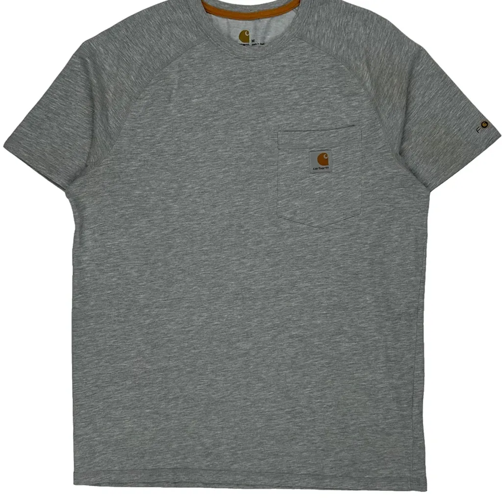 Carhartt T-Shirt - Medium Grey Cotton - Image 4