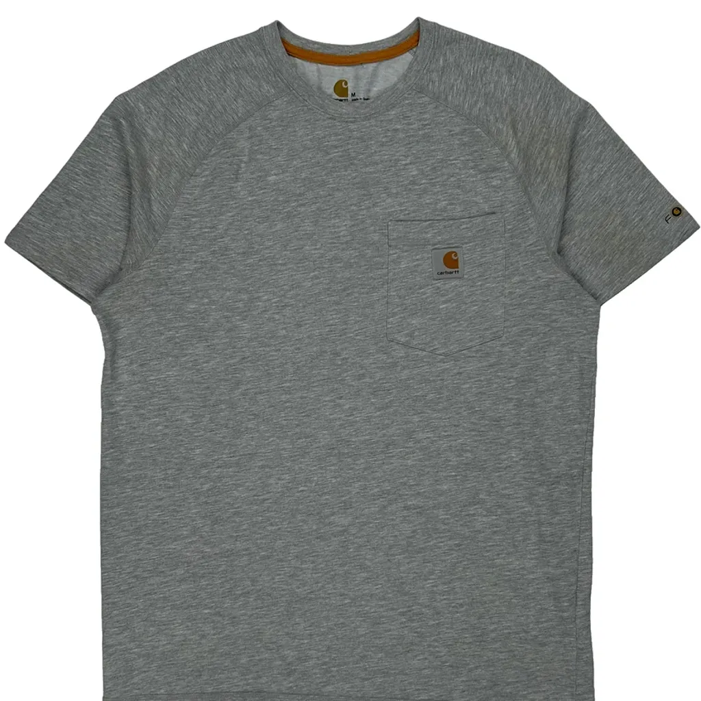 Carhartt T-Shirt - Medium Grey Cotton - Image 5