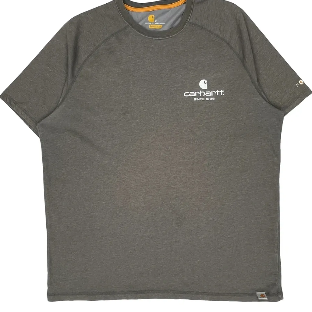 Carhartt T-Shirt - XL Grey Cotton - Image 4