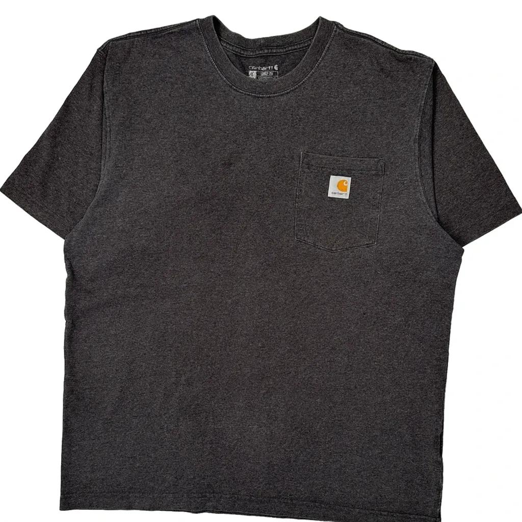 Carhartt T-Shirt - XL Grey Cotton - Image 5
