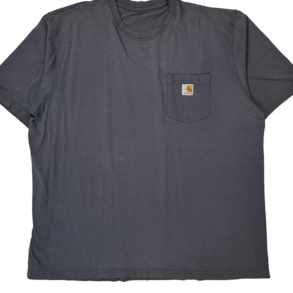 Carhartt T-Shirt - XL Grey Cotton - Image 5