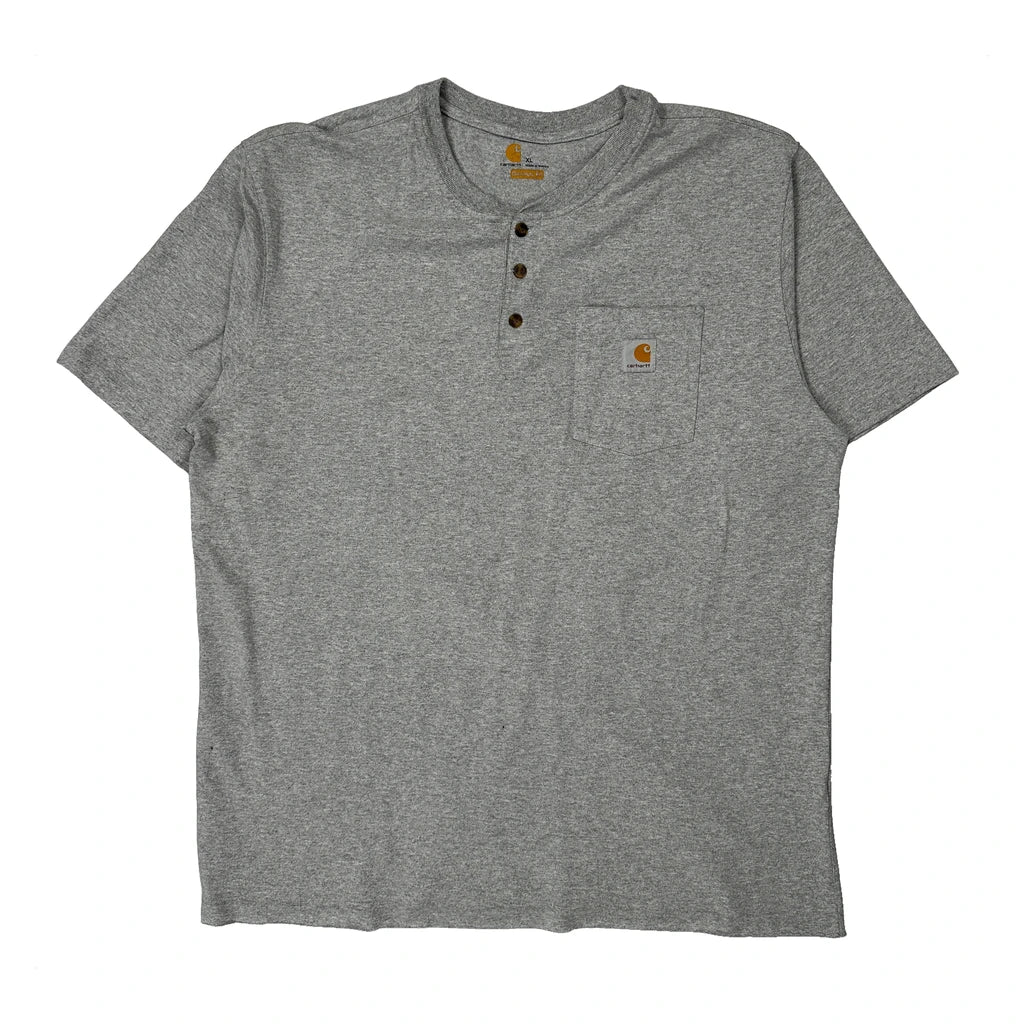 Carhartt T-Shirt - XL Grey Cotton