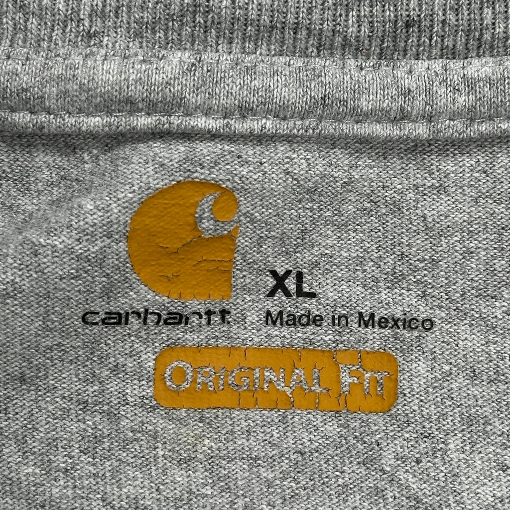 Carhartt T-Shirt - XL Grey Cotton - Image 3