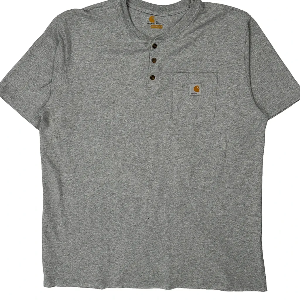 Carhartt T-Shirt - XL Grey Cotton - Image 5