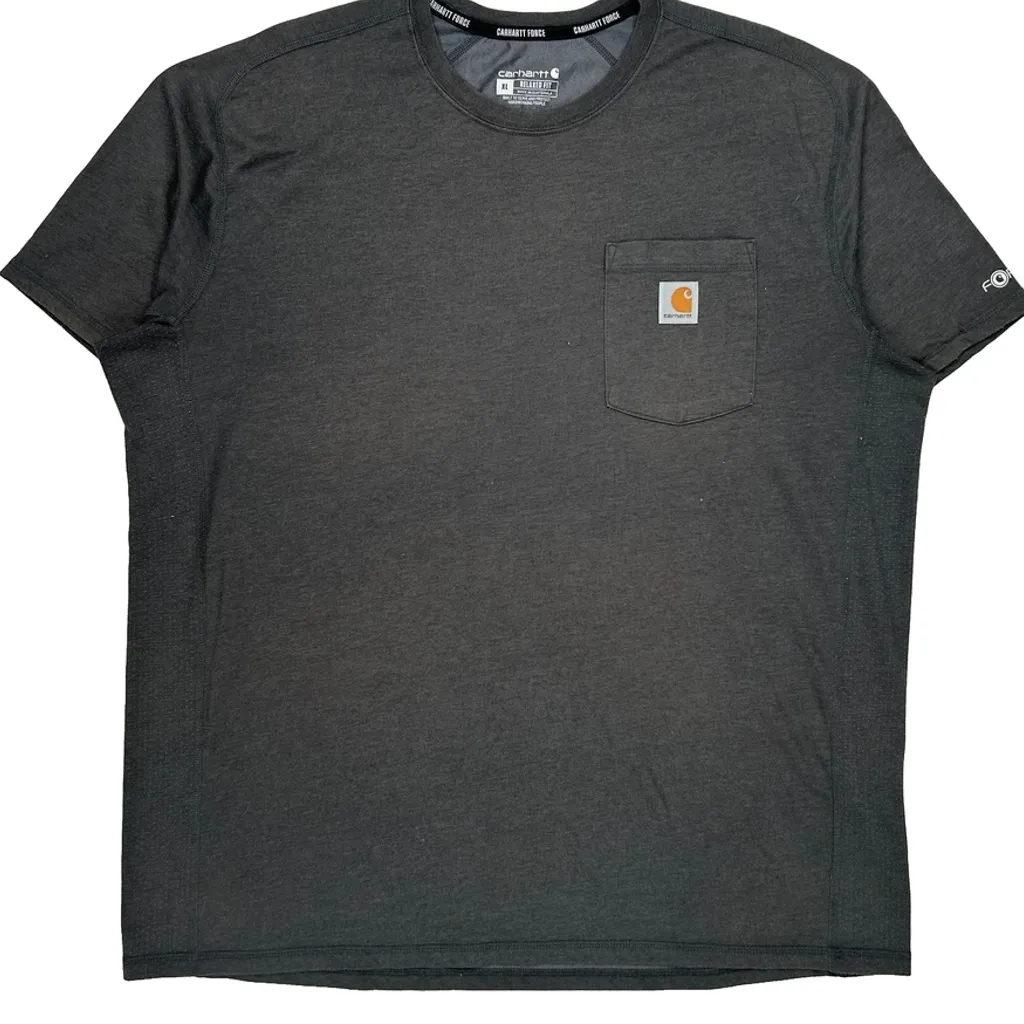 Carhartt T-Shirt - XL Grey Cotton - Image 4