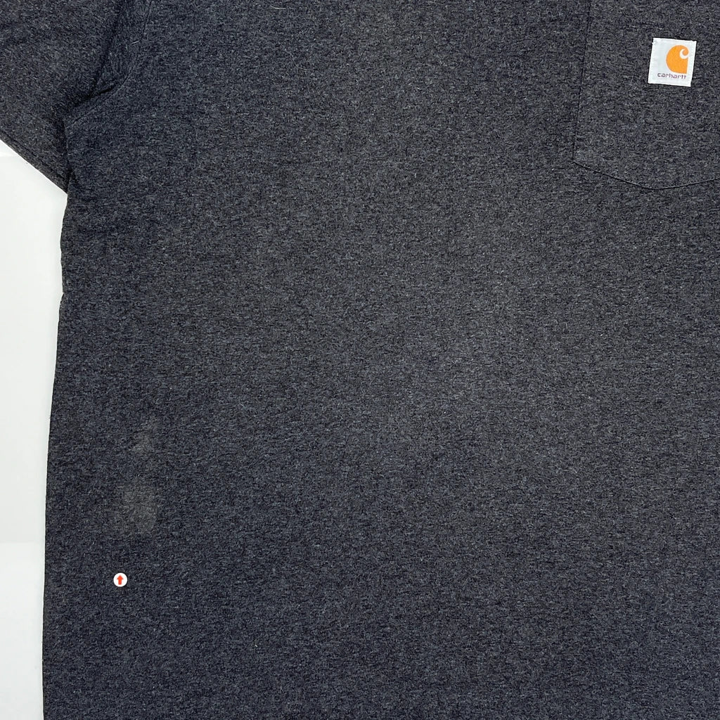 Carhartt T-Shirt - XL Grey Cotton Blend - Image 4