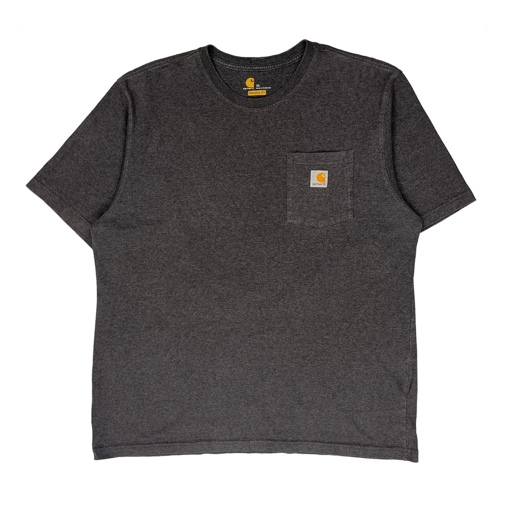 Carhartt T-Shirt - XL Grey Cotton