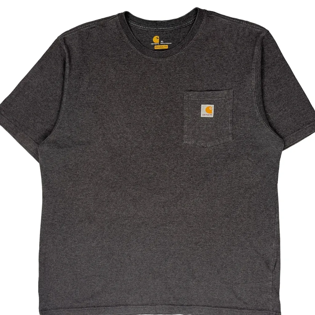 Carhartt T-Shirt - XL Grey Cotton - Image 4