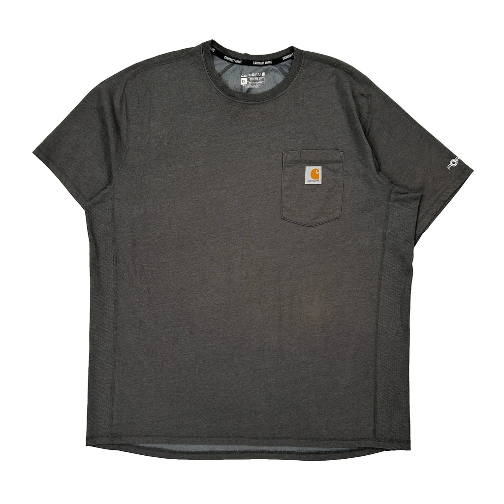Carhartt T-Shirt - XL Grey Cotton