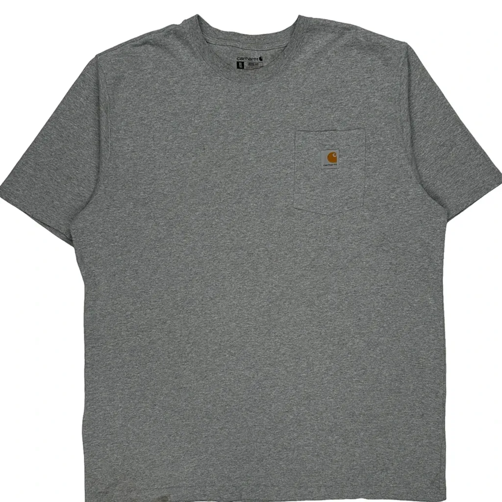 Carhartt T-Shirt - XL Grey Cotton - Image 4