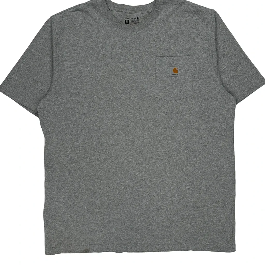 Carhartt T-Shirt - XL Grey Cotton - Image 5