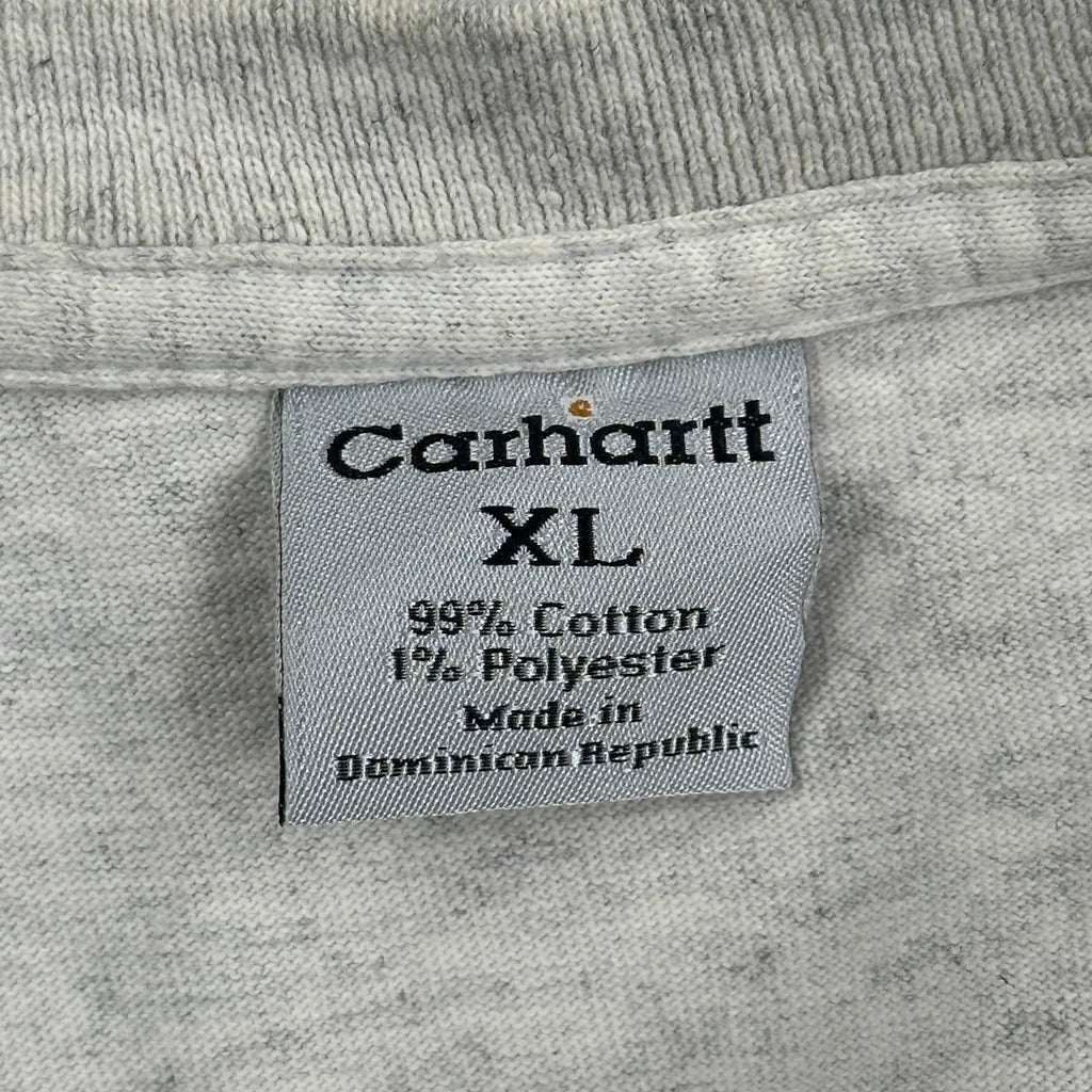 Carhartt T-Shirt - XL Grey Cotton - Image 3