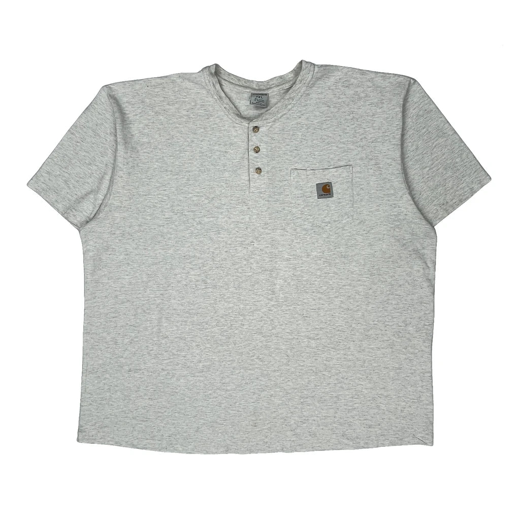 Carhartt T-Shirt - 2XL Grey Cotton