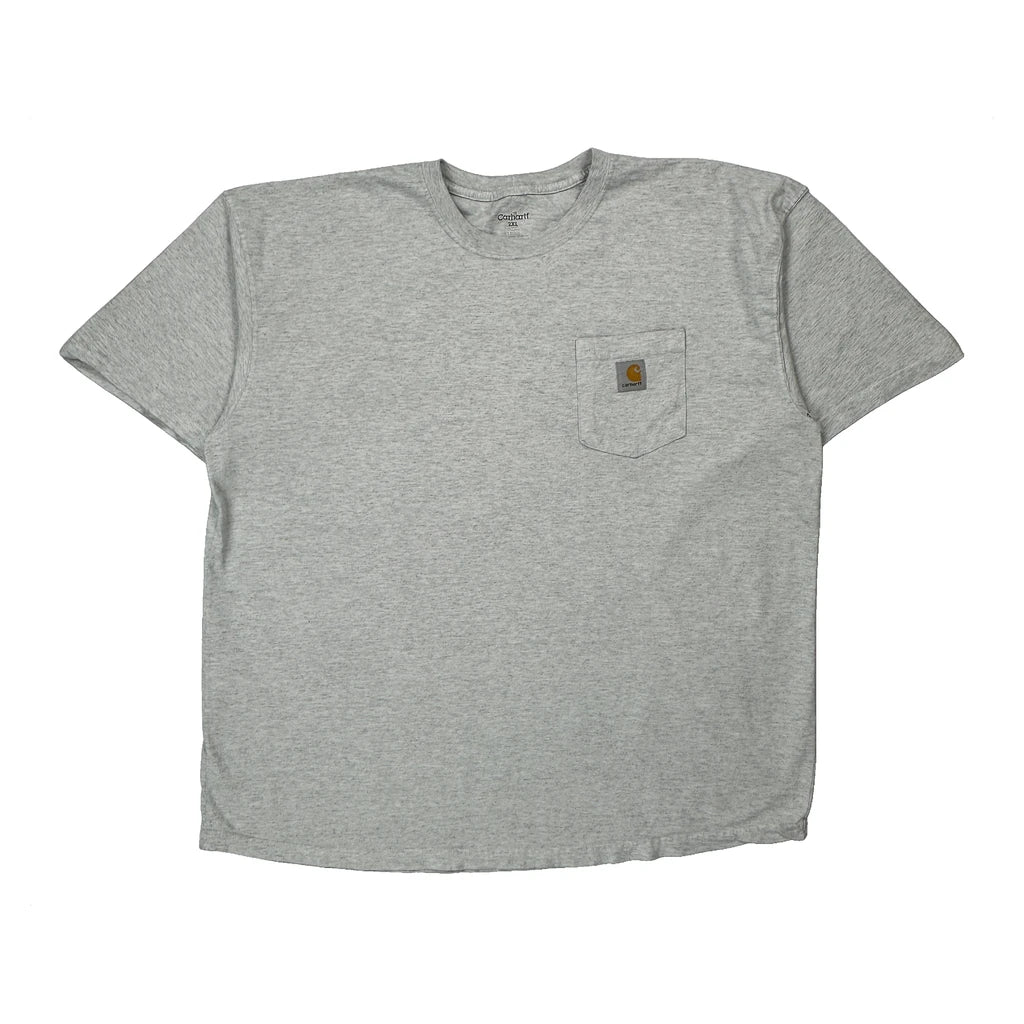Carhartt T-Shirt - 2XL Grey Cotton