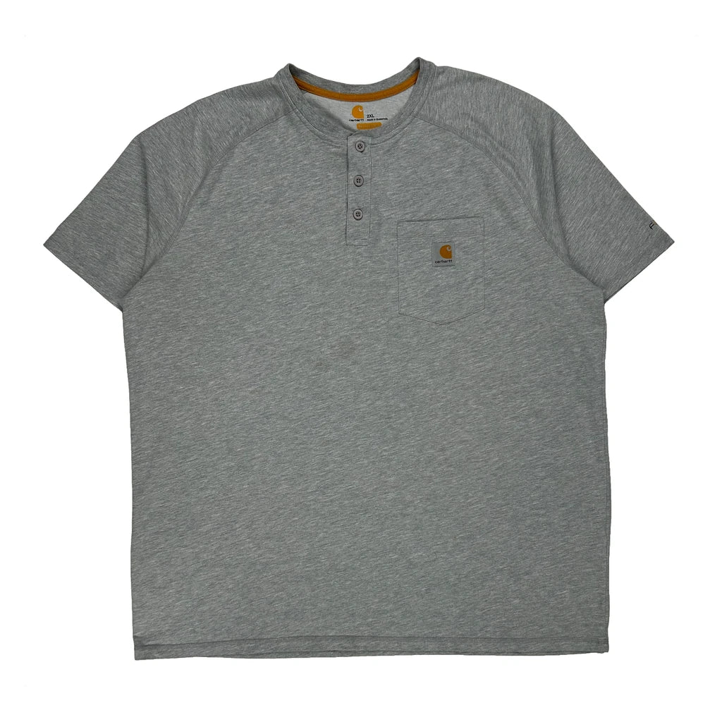 Carhartt T-Shirt - 2XL Grey Cotton