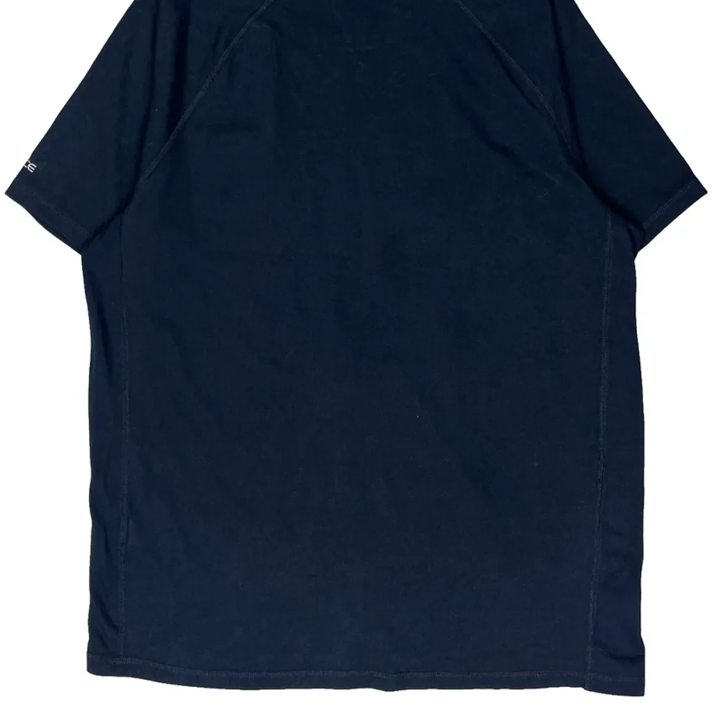 Carhartt T-Shirt - Large Navy Cotton - Image 6