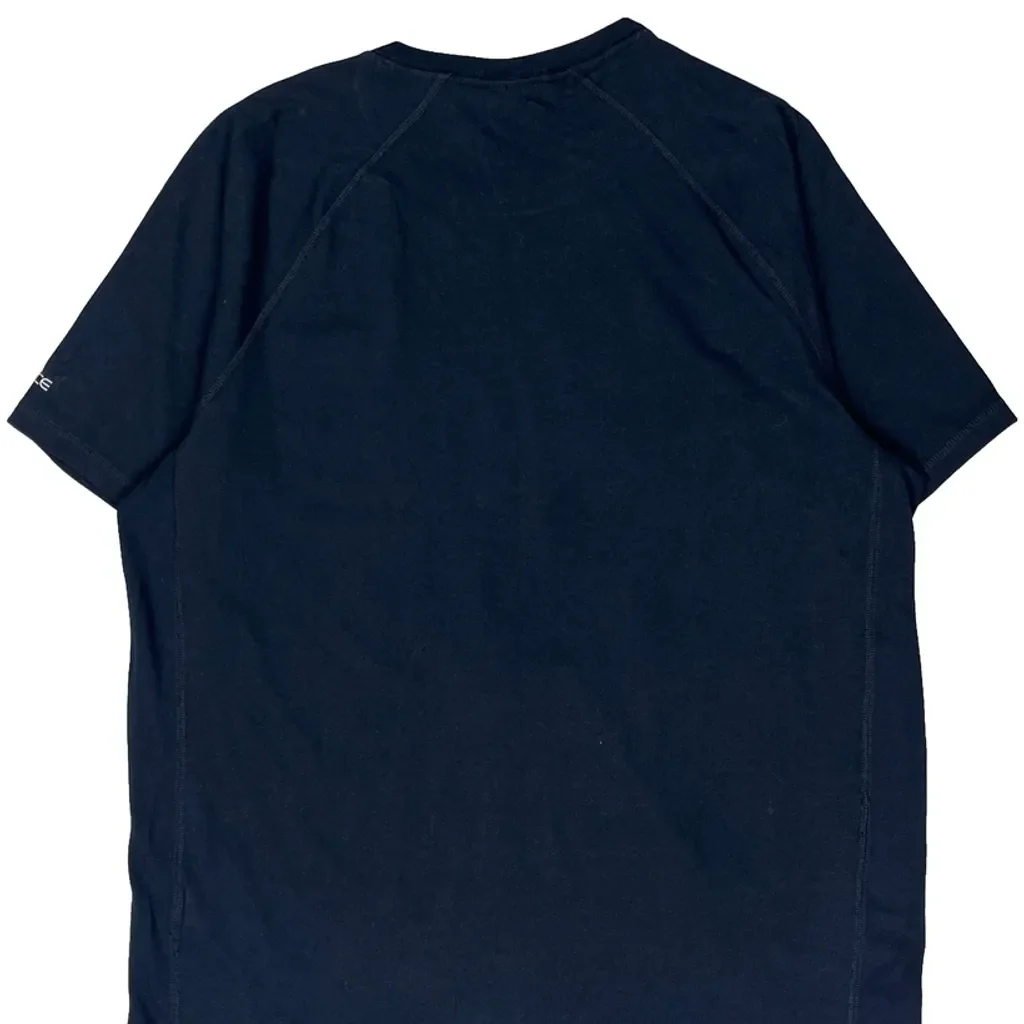 Carhartt T-Shirt - Large Navy Cotton - Image 7