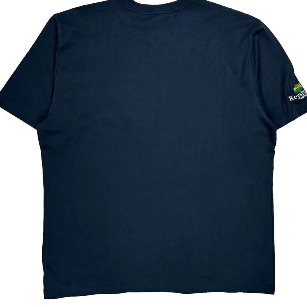 Carhartt T-Shirt - XL Navy Cotton - Image 7