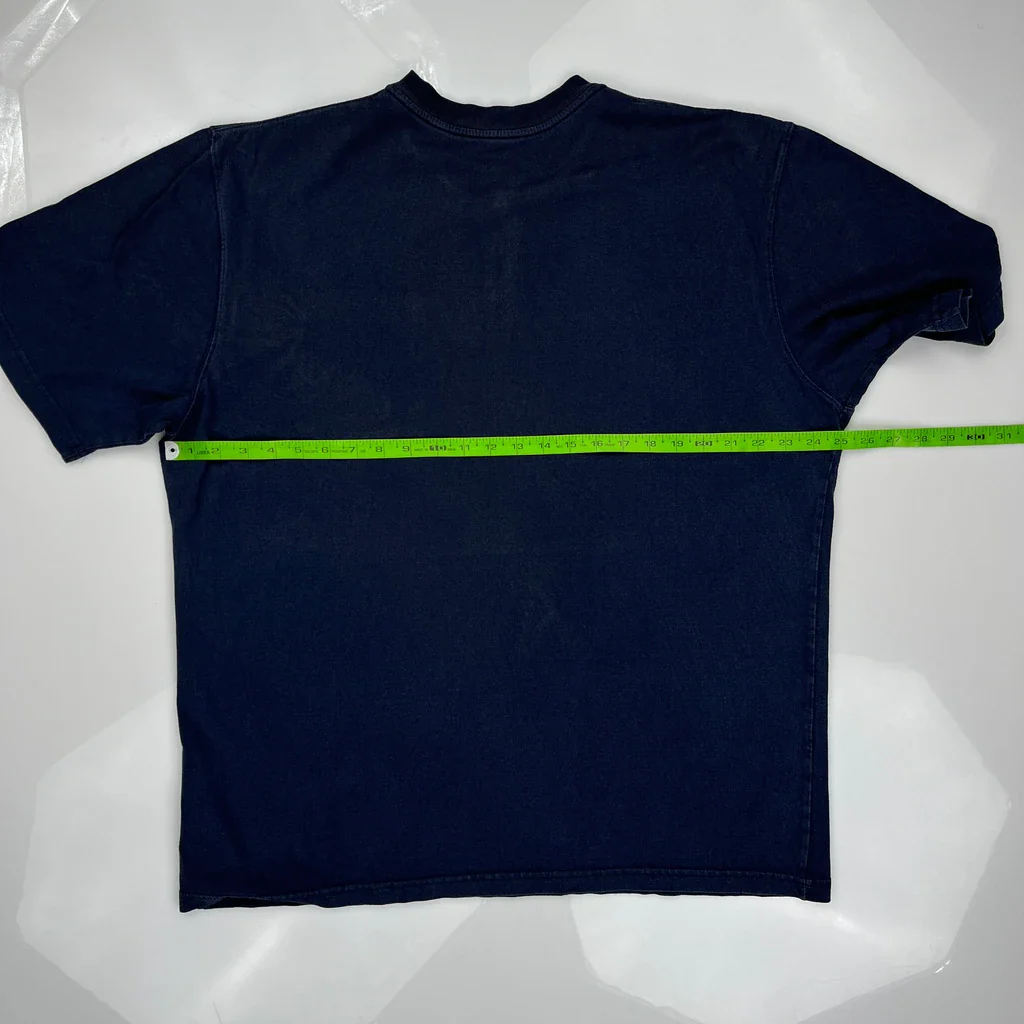 Carhartt T-Shirt - XL Navy Cotton - Image 3