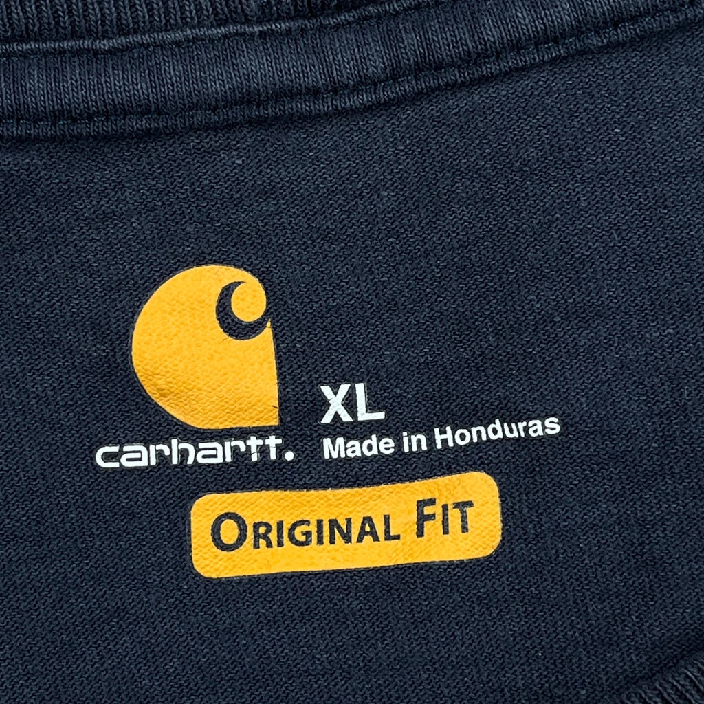 Carhartt T-Shirt - XL Navy Cotton - Image 3