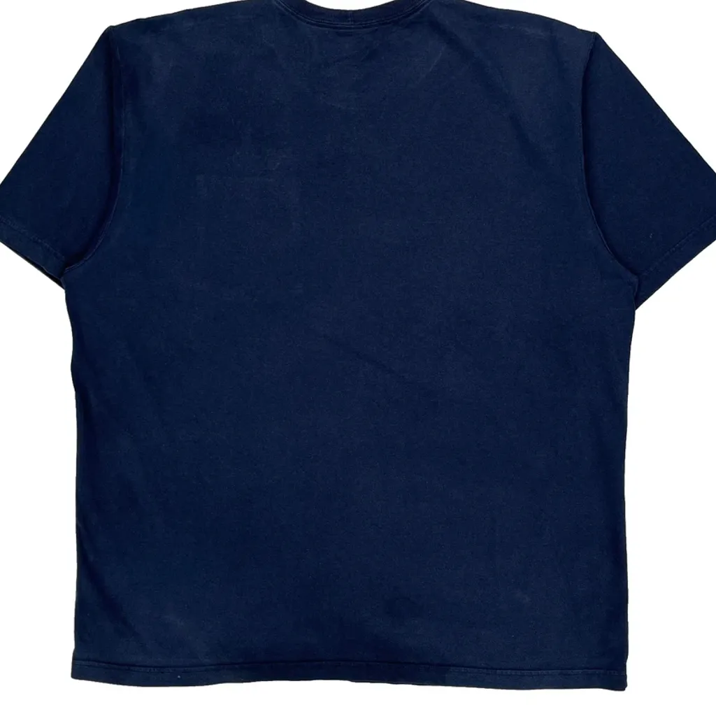 Carhartt T-Shirt - XL Navy Cotton - Image 7