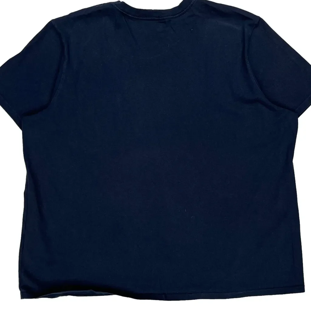 Carhartt T-Shirt - 2XL Navy Cotton - Image 6