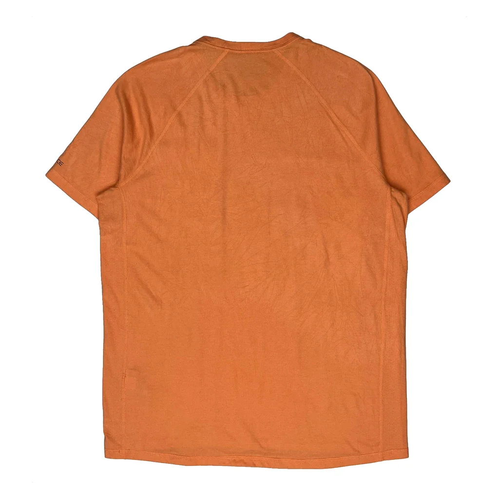 Carhartt T-Shirt - Large Orange Cotton - Image 2