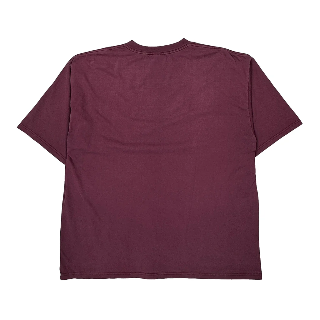 Carhartt T-Shirt - Large Purple Cotton - Image 2