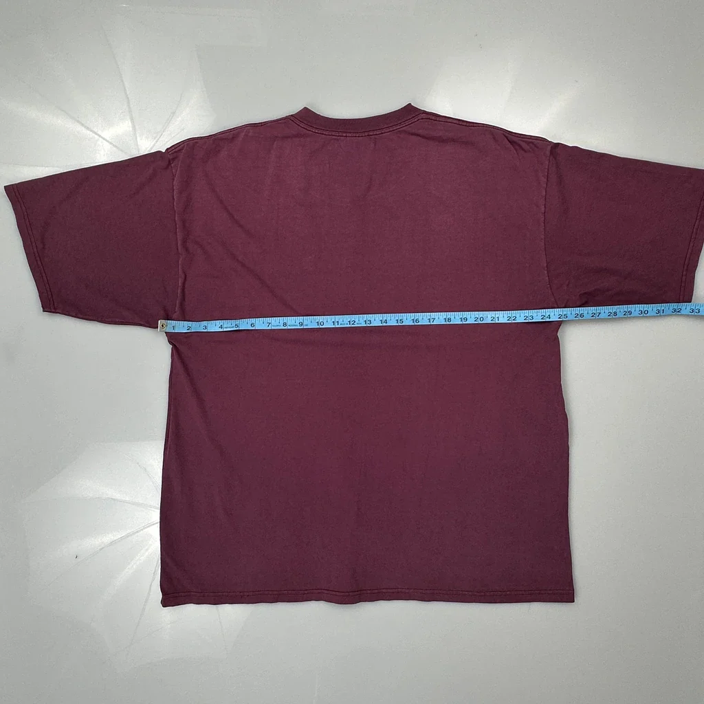 Carhartt T-Shirt - Large Purple Cotton - Image 3