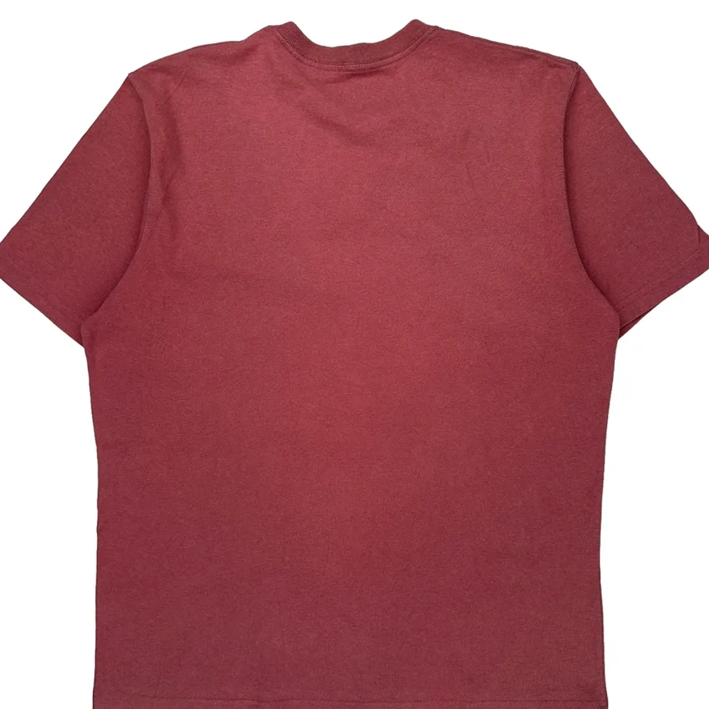 Carhartt T-Shirt - Large Red Cotton - Image 6