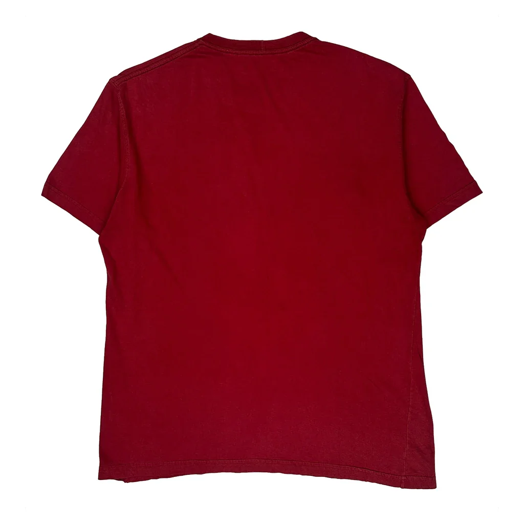 Carhartt T-Shirt - Large Red Cotton - Image 2