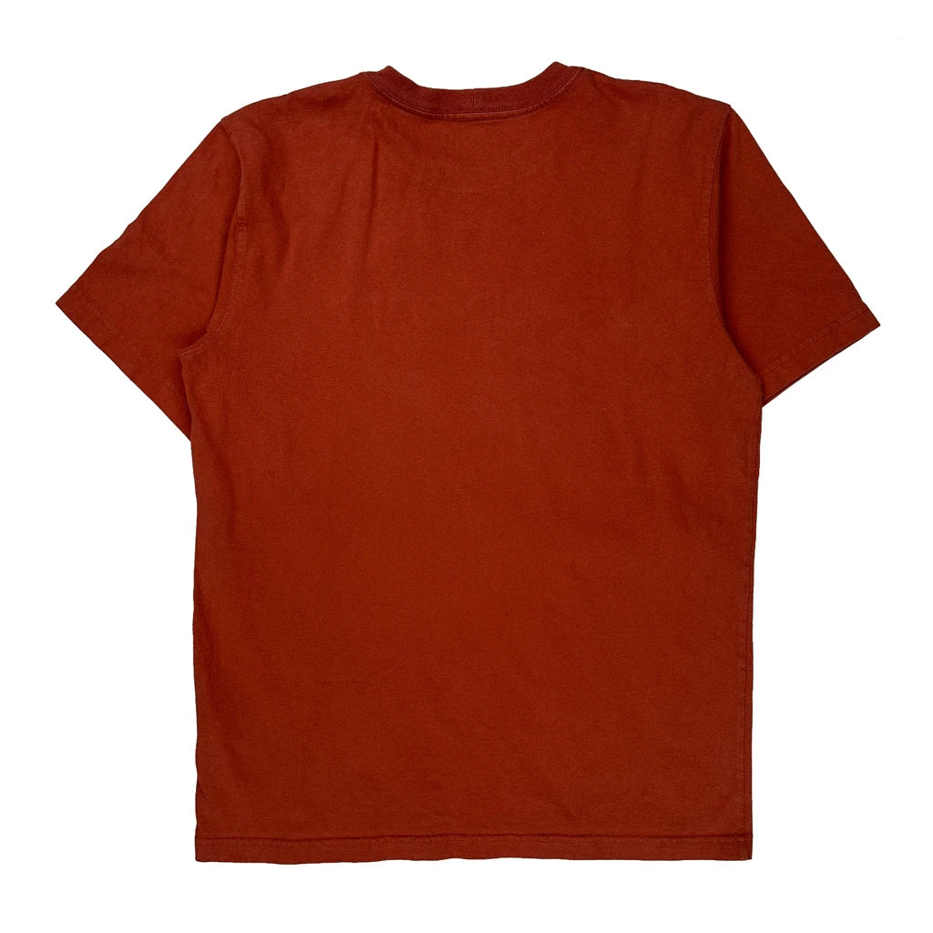 Carhartt Spellout T-Shirt - Medium Red Cotton - Image 2