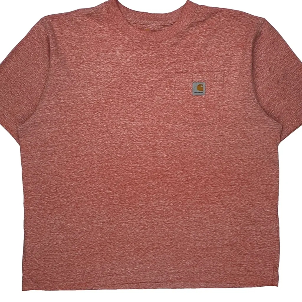 Carhartt T-Shirt - XL Red Cotton - Image 5