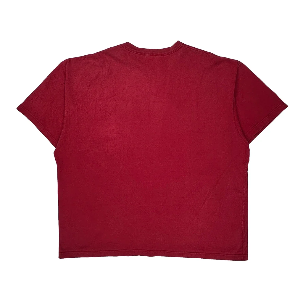Carhartt T-Shirt - 2XL Red Cotton - Image 2